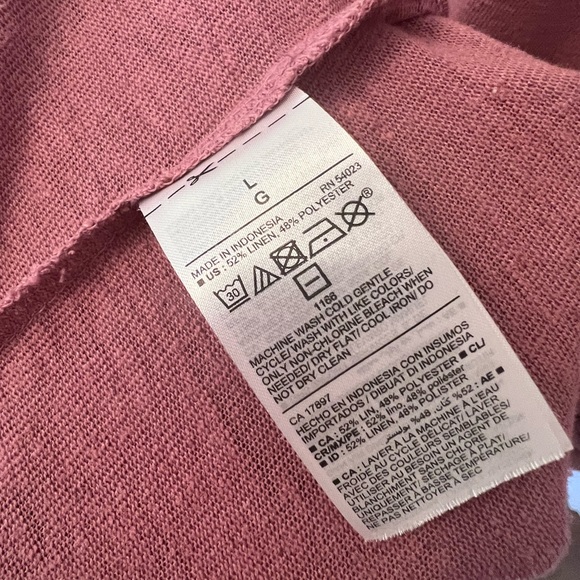 *Old Navy* Women’s Linen Maxi Dress, Pre-loved, Size Large. - Picture 3 of 4